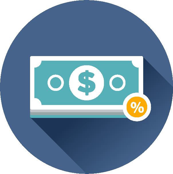 illustrated bundle of bills