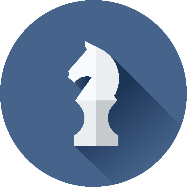 illustrated chess knight