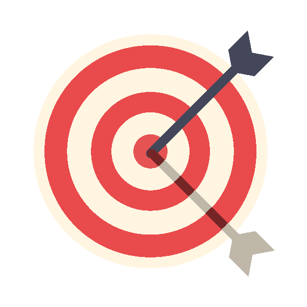 illustrated dart board