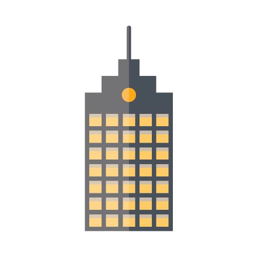 illustrated skyscraper